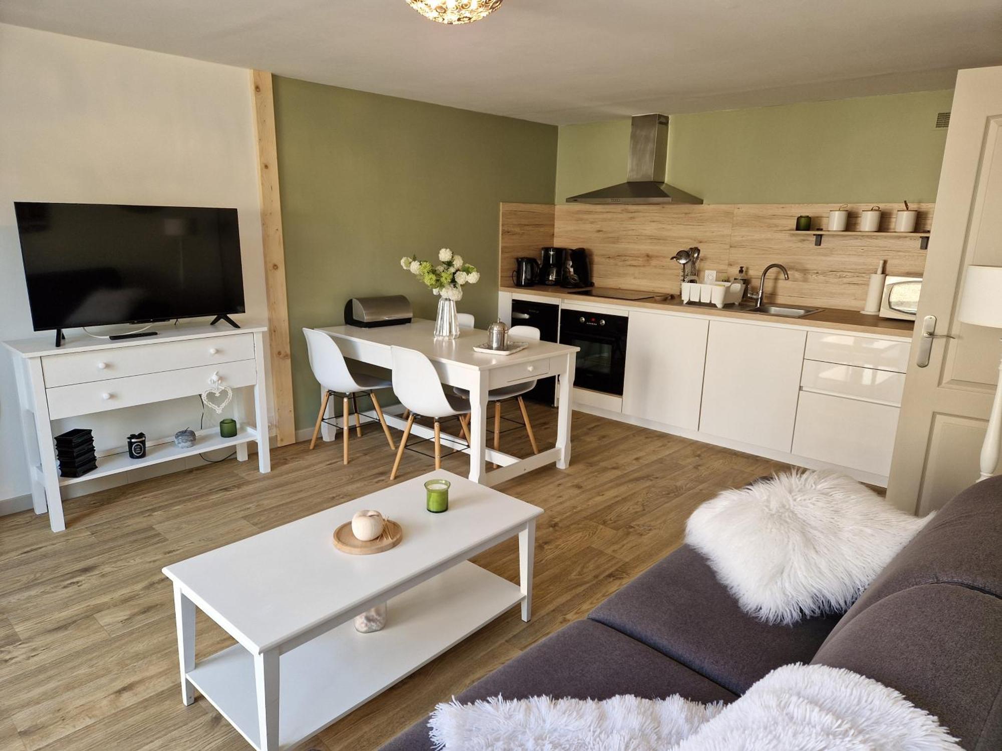 La Cour Apartment Honfleur Bagian luar foto