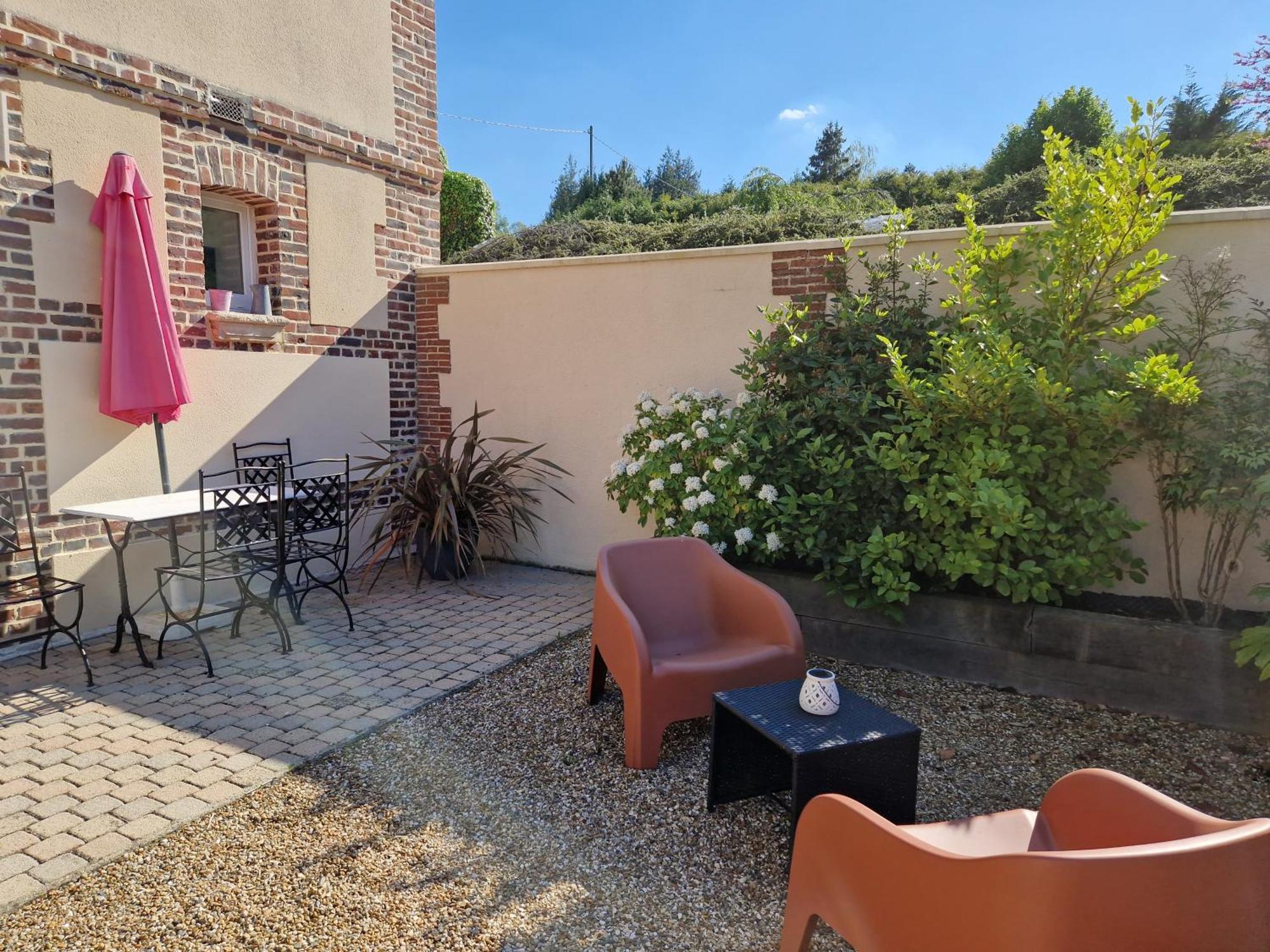 La Cour Apartment Honfleur Bagian luar foto